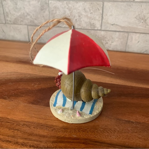 Crab Vacation Christmas Tree Ornament - Picture 3 of 4